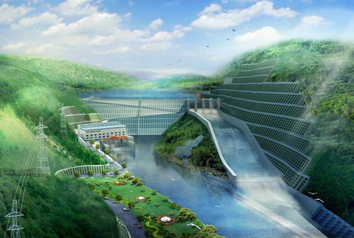 鞍山老挝南塔河1号水电站项目